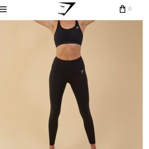 Gymshark dreamy black leggings *NEW